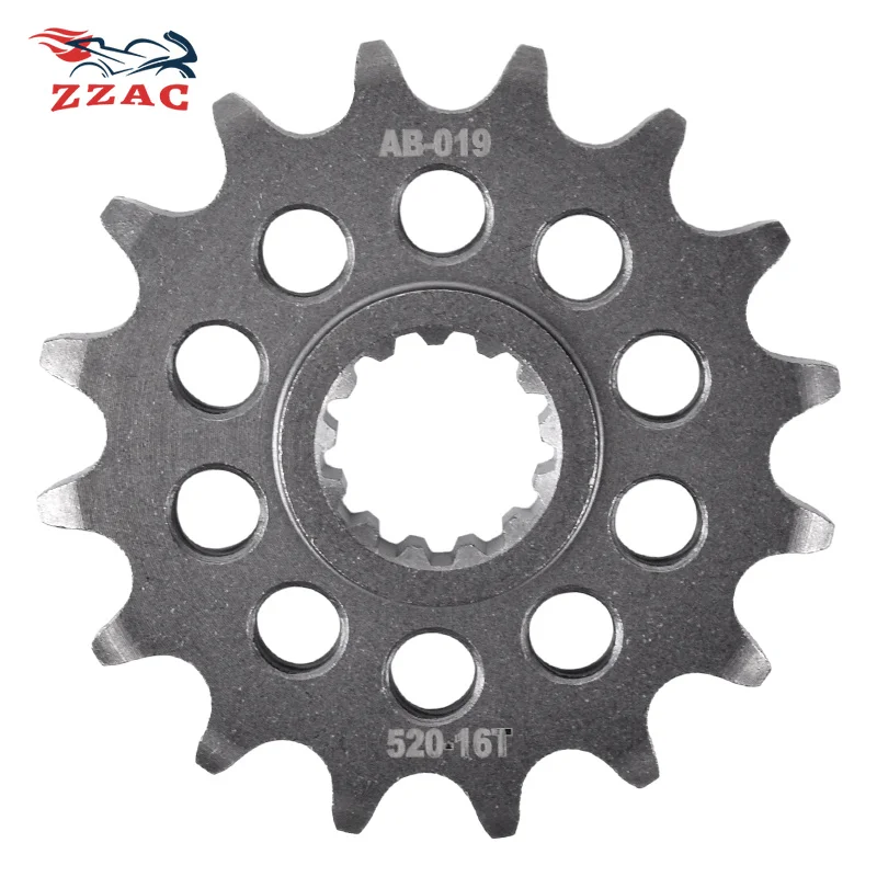520 16T 20CrMnTi Front Gear Sprocket For YAMAHA FZ6 FZ6R FZ-6R FZ1 2009-2017 XJ6 Diversion ABS 20S SP 2009-2015 2013 2010 2011