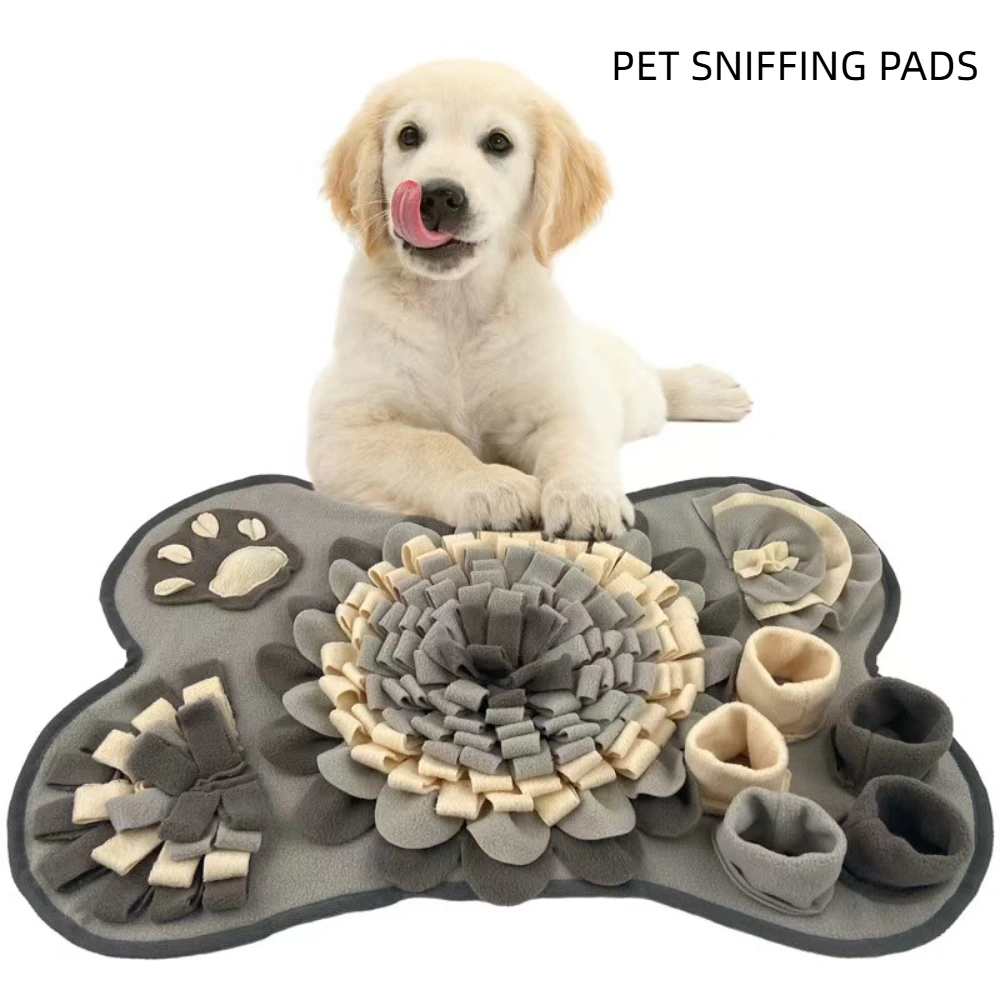 Pet sniffing mat indoor use of cat and dog general sniffing mat, food training blanket, foraging olfactory pet slow food pad