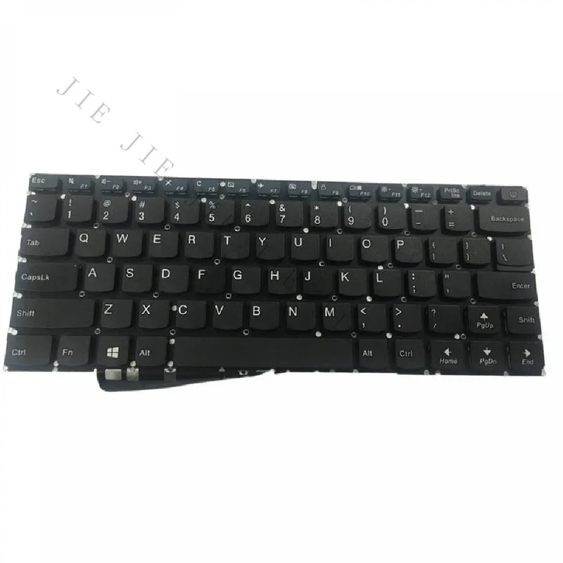 SA+US Layout Laptop Keyboard No Frame For Lenovo Ideapad 110-14 110-14IBR Replacement Keyboard