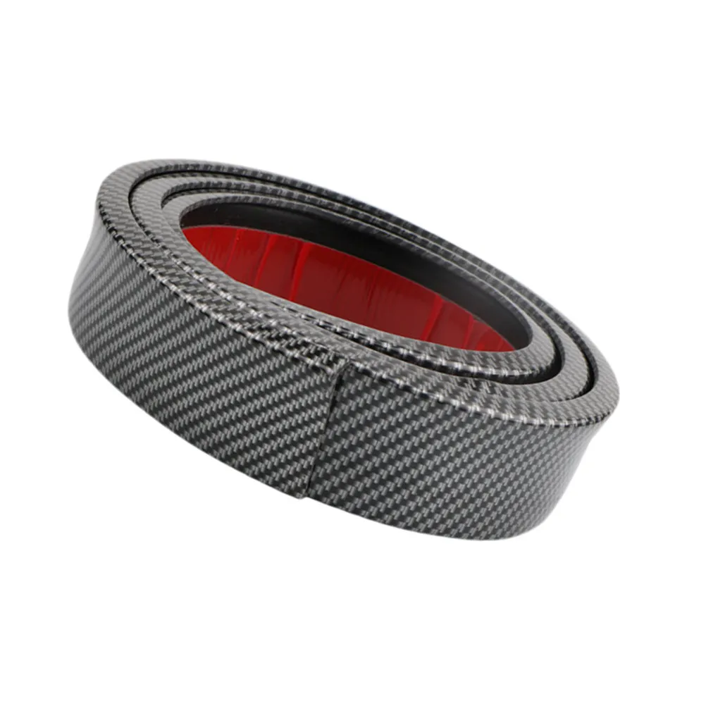

Car Wheel Brow Strip 4.5cm X 1.5m Black Red High Strength Universal Fit Wheel Eyebrow Protector Against Chips Bumps