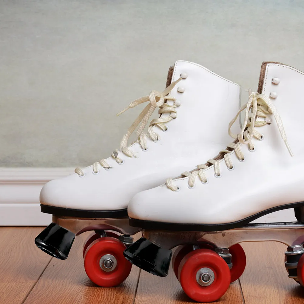 

1Set Roller Skates Brake Blocks Sturdy Lightweight Adjustable Toe Stopper for Safety Quick Stop Stability Roller Skates