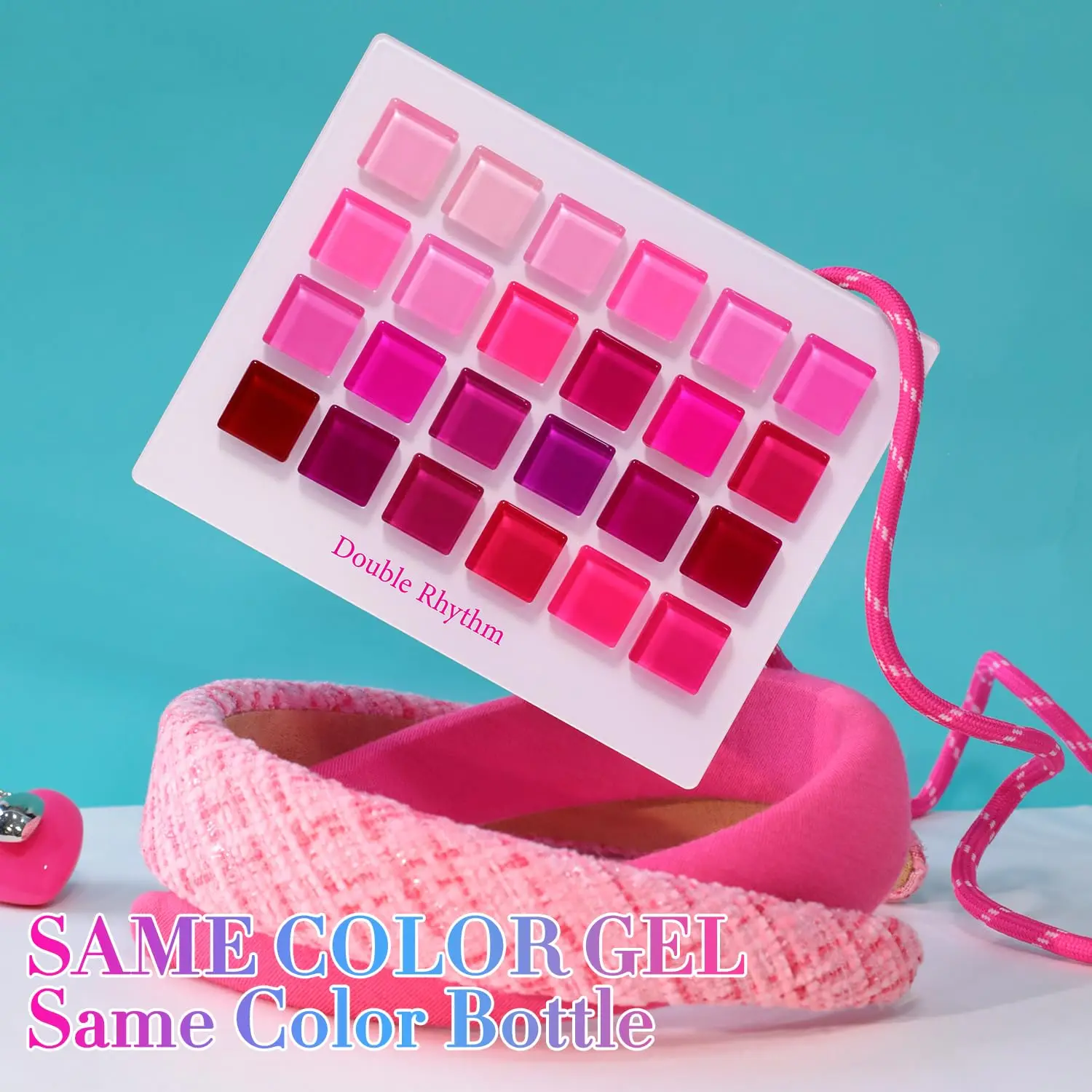 28Pcs Gel Nail Polish Set with Base & Top Coat, Soak Off, UV/LED Cured for DIY Manicure at Home