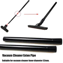 2pcs Tubes Extension Tube Suction Tube Plastic Black Vacuum Cleaner 32mm Diameter Vacuum Cleaner Replacement Tools For Home