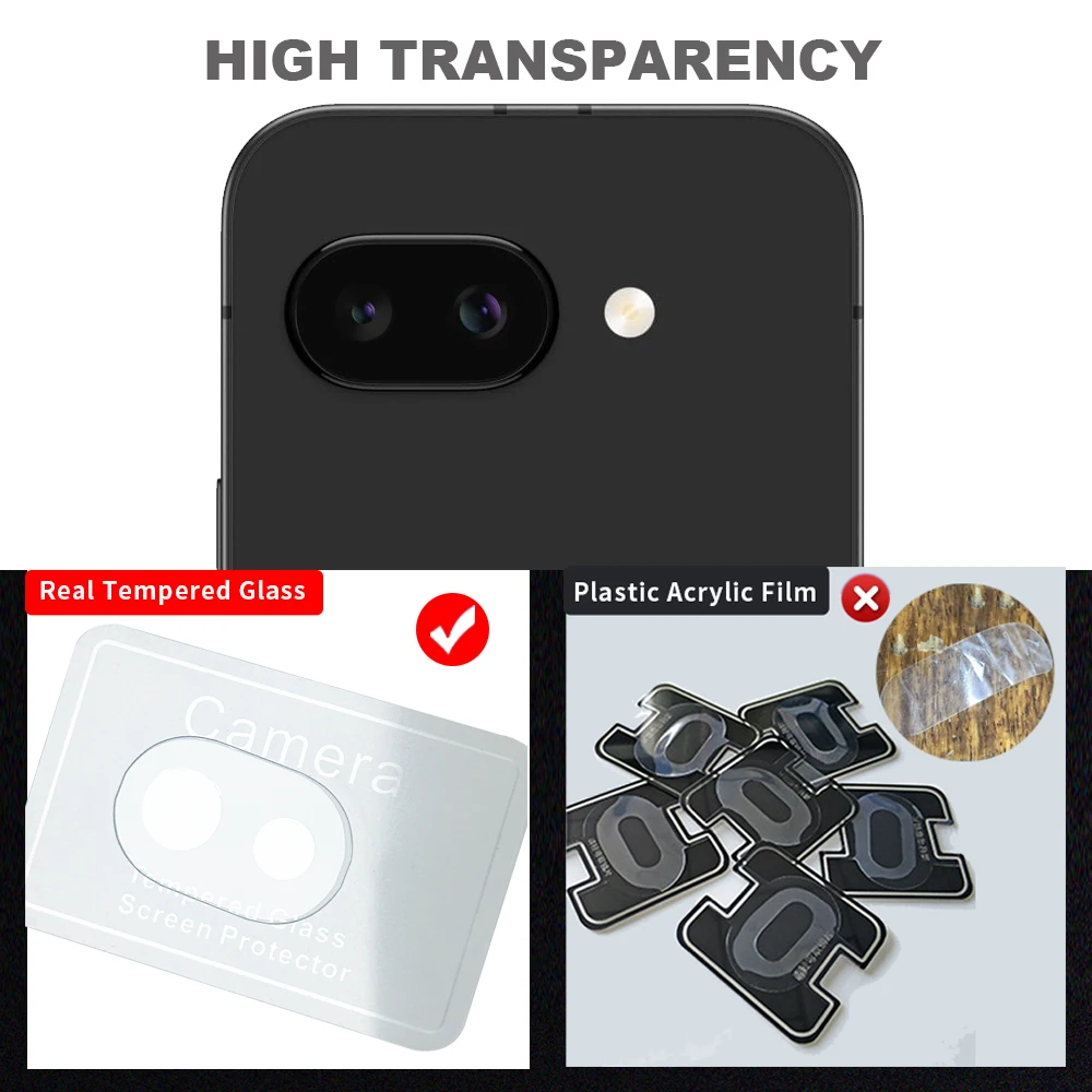 Oleophobes Schutzglas für Google Pixel 10A, Anti-Explosions-Displayschutz aus gehärtetem Glas, Pixel10a – Detail 2