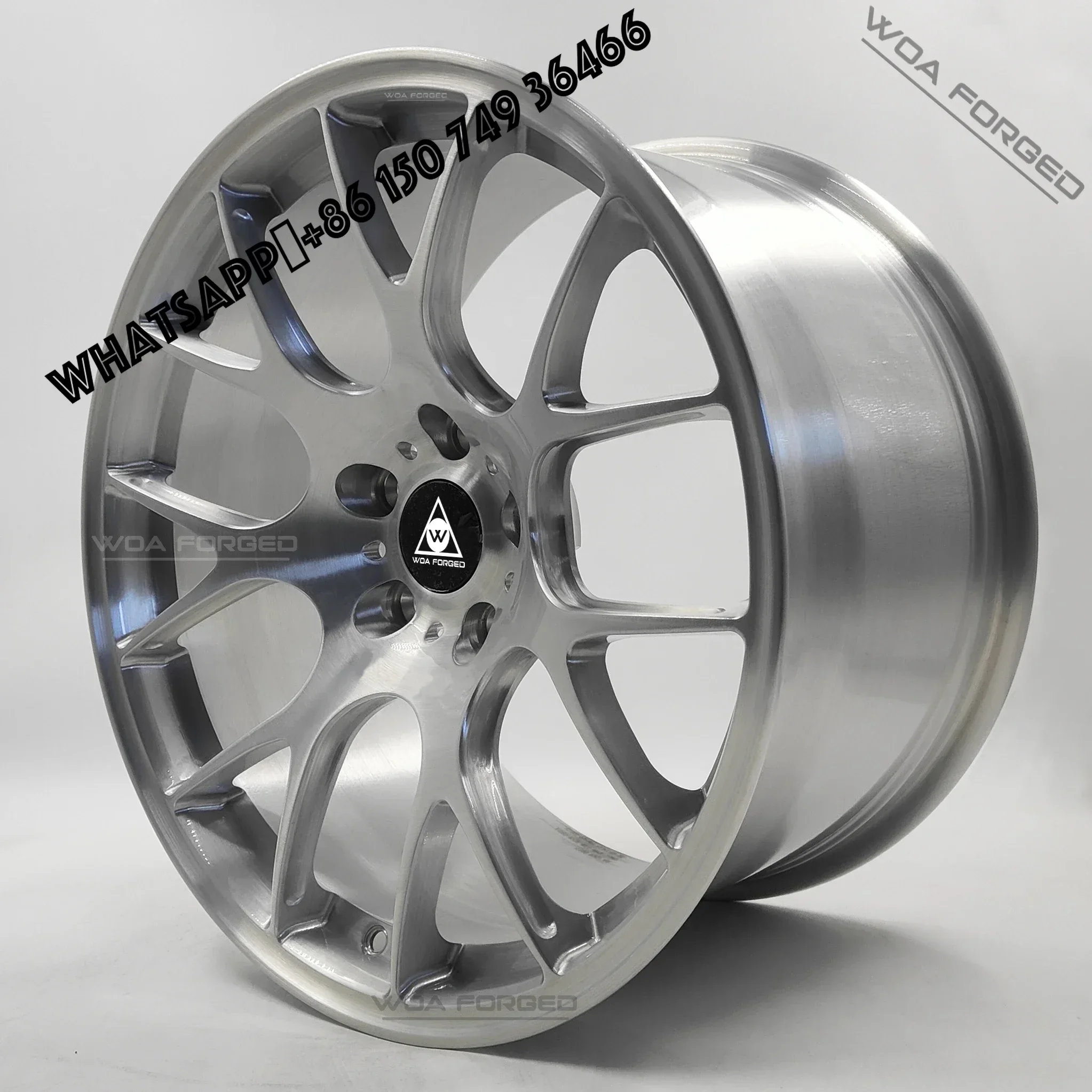 

6061-T6 Custom Forged Car Wheel Rims Monoblock Brushed 18 19 20 21 Inch Staggered Mesh Spoke Split Sports Car Rims Alloy Wheels