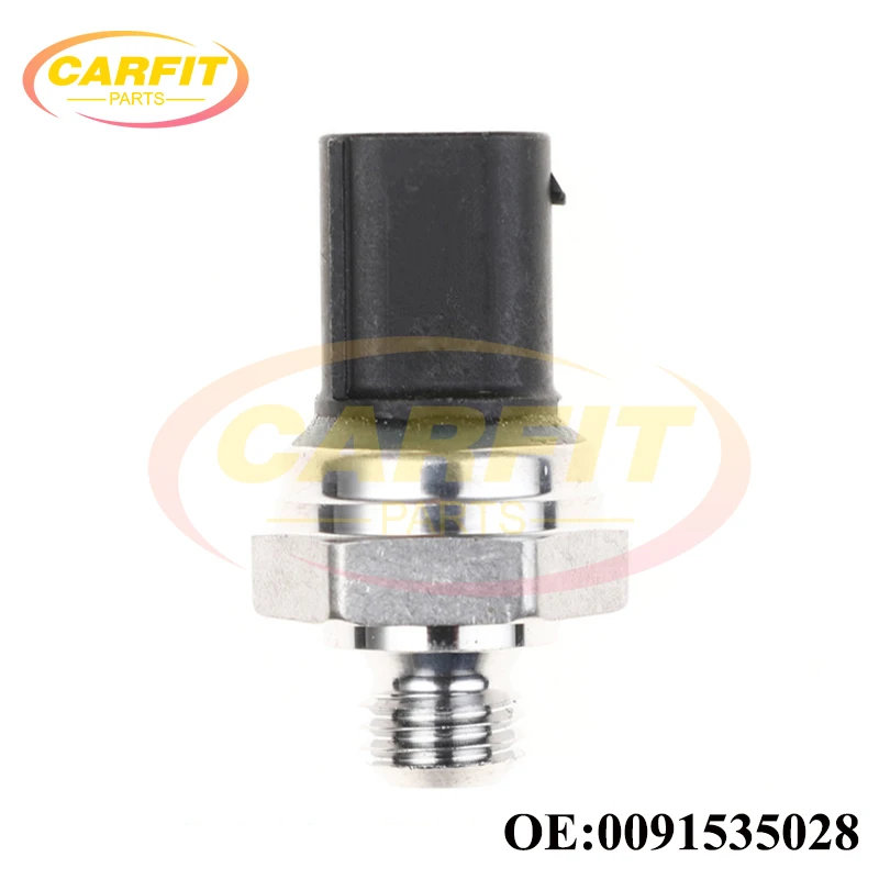 High Quality OEM 0091535028 A0091535028 Fuel Oil Pressure Sensor For Mercedes-Benz CL600 S350 S600 SLR Mclaren Sprinter 2500