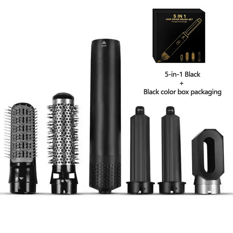 NONE Professioneller 5-in-1 Haartrockner Heißluftbürste Lockenstab für Dyson Airwrap Haartrockner Styling-Tool Haarglätter Friseurwerkzeug 5