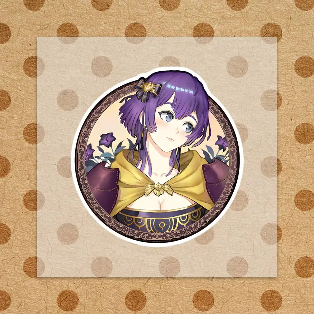 Bernadetta Waterproof stickers for decorating car windows motorcycles and computers.