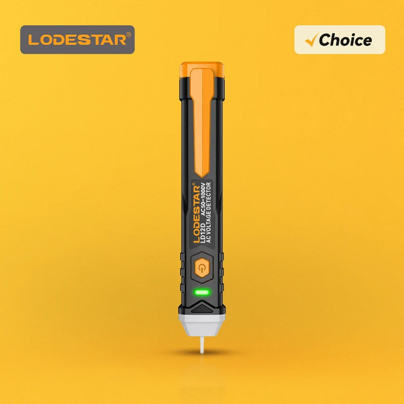 

LODESTAR LD12D AC Voltage Tester Non-contact Indicator Pencil Stick Electric Power Sensor Meter 50V-1000V
