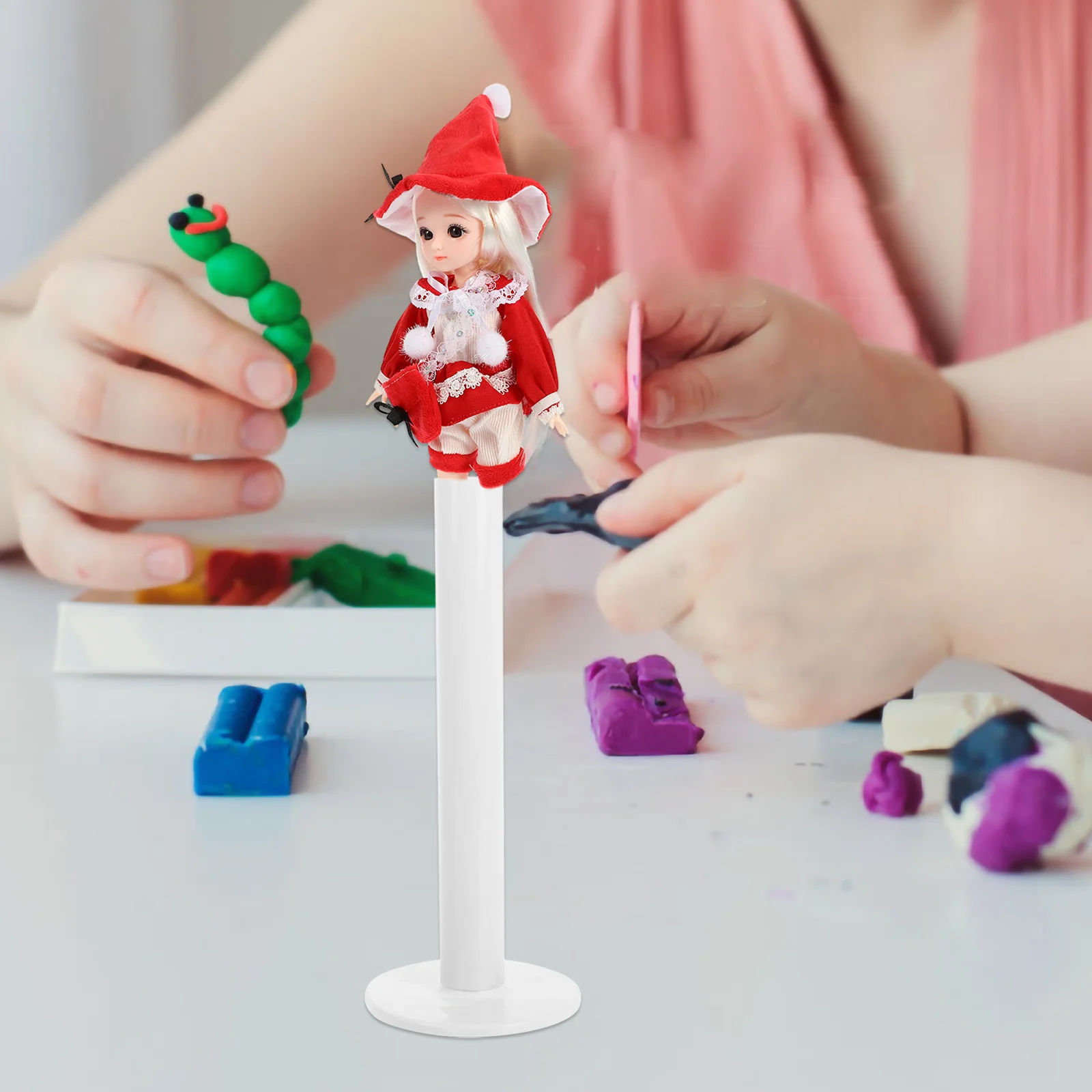 4 Stück Miniatur-Stehrahmen für Figuren, Präsentationsständer, Actionfiguren-Halter, Ständer, Sammlerstücke, Display-Zubehör