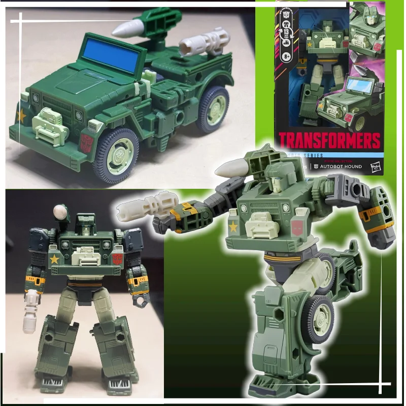 【Artículos en Stock】Transformers The Movie SS86 Autobot Hound Figura de Acción de Clase Deluxe Serie Studio Modelo de Robot Transformable Juguete
