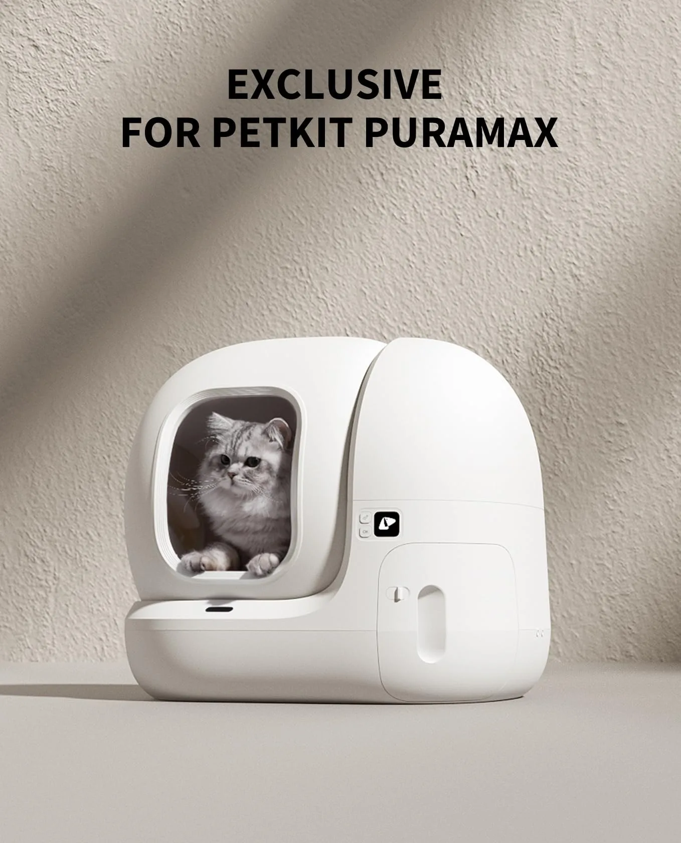 Schützende Katzenklo-Matte Kompatibel mit PETKIT Pura Max 2 Purobot Max Pro Wasserdichtes Kratzfestes Ersatzpad – Detail 3