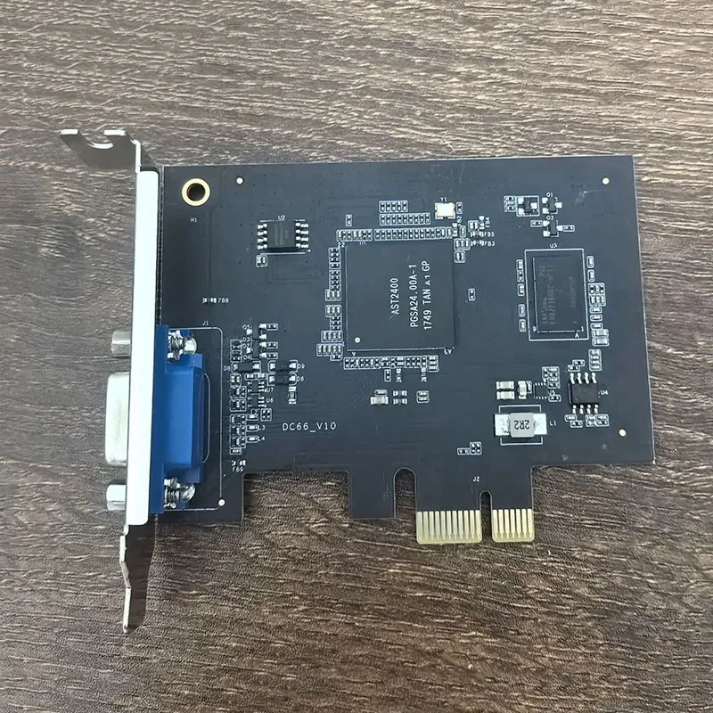 2U Server VGA Video Card AST2400 Chip PCIE X1 Low Consumption Display Card For X79 X99 Mainboard