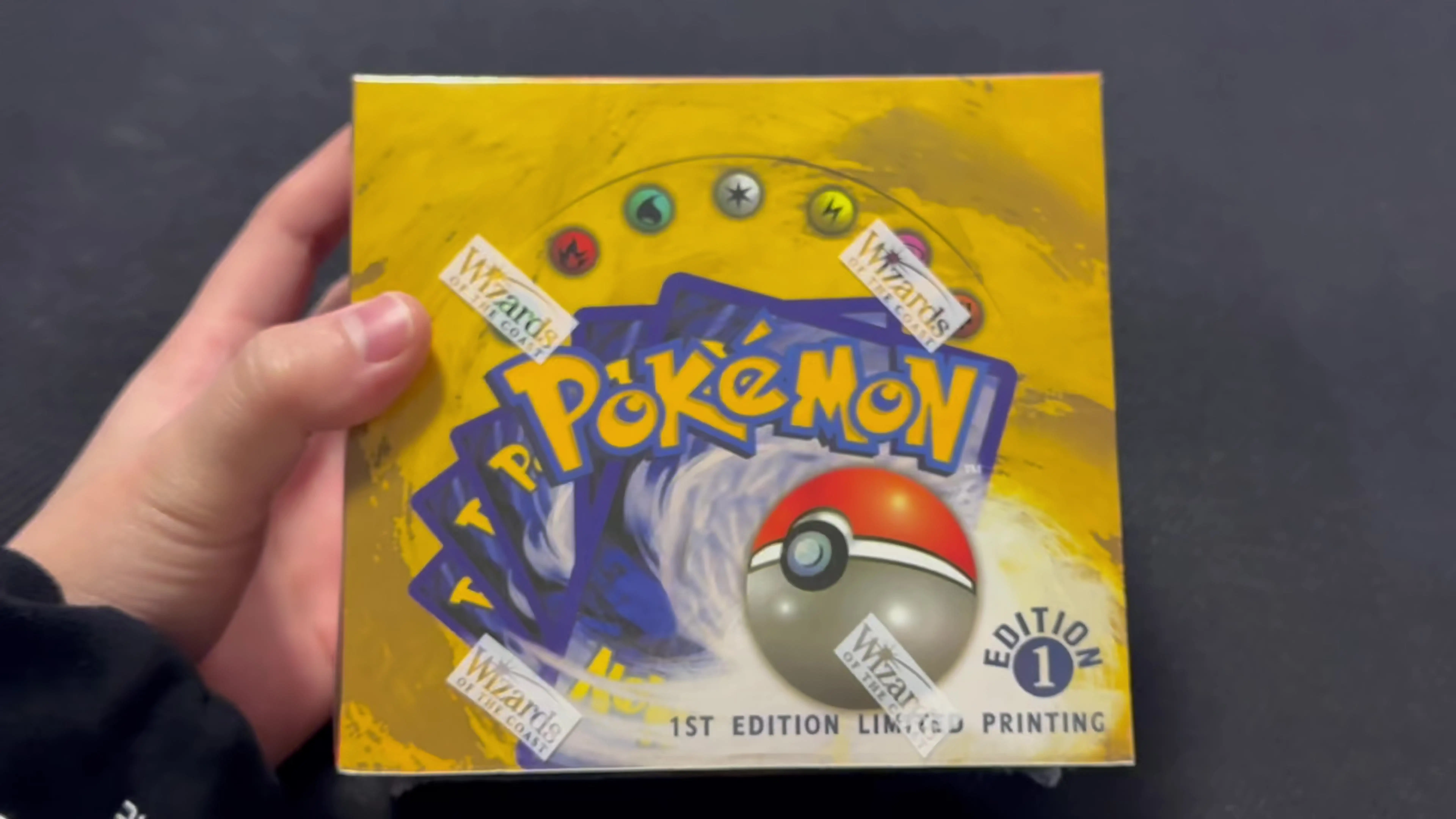 Pkm 1st Edition Box 36 Booster Packs Base Set Board Games Whole