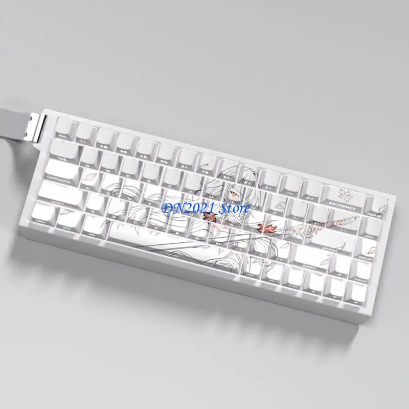 

F3KE 74 Keys Anime Theme Keycaps PBT Keycaps Handmade Keycap Set for 61 67 68