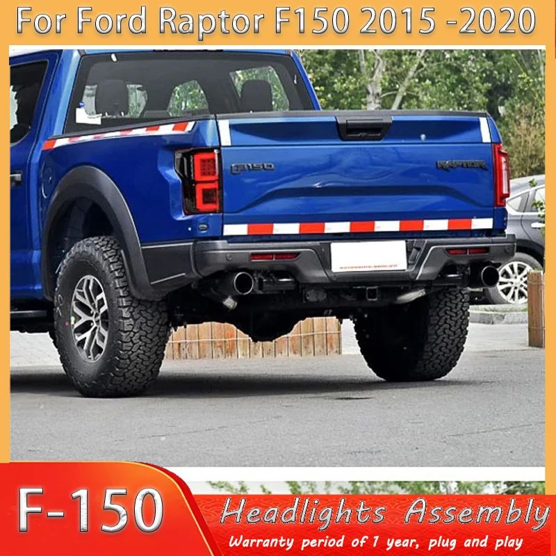 

Автомобильные светодиодные задние фонари, аксессуары для Ford F150 Raptor SVT 2015-2020, автоматический задний противотуманный фонарь DRL, стоп-сигнал поворота Plug and Play