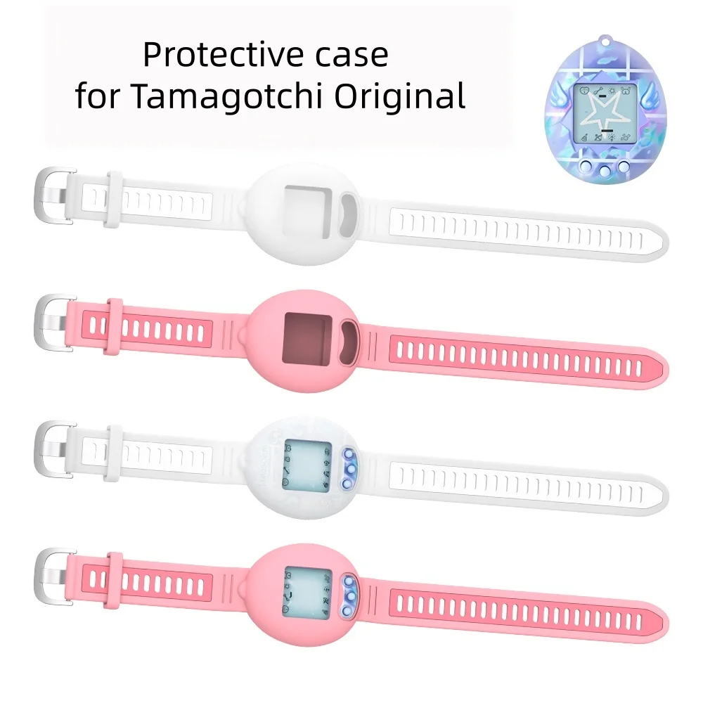 Soft Silicone Adjustable Wrist Strap For Tamagotchi Original Virtual Pet, Wearable Wristband Replacement Accessory