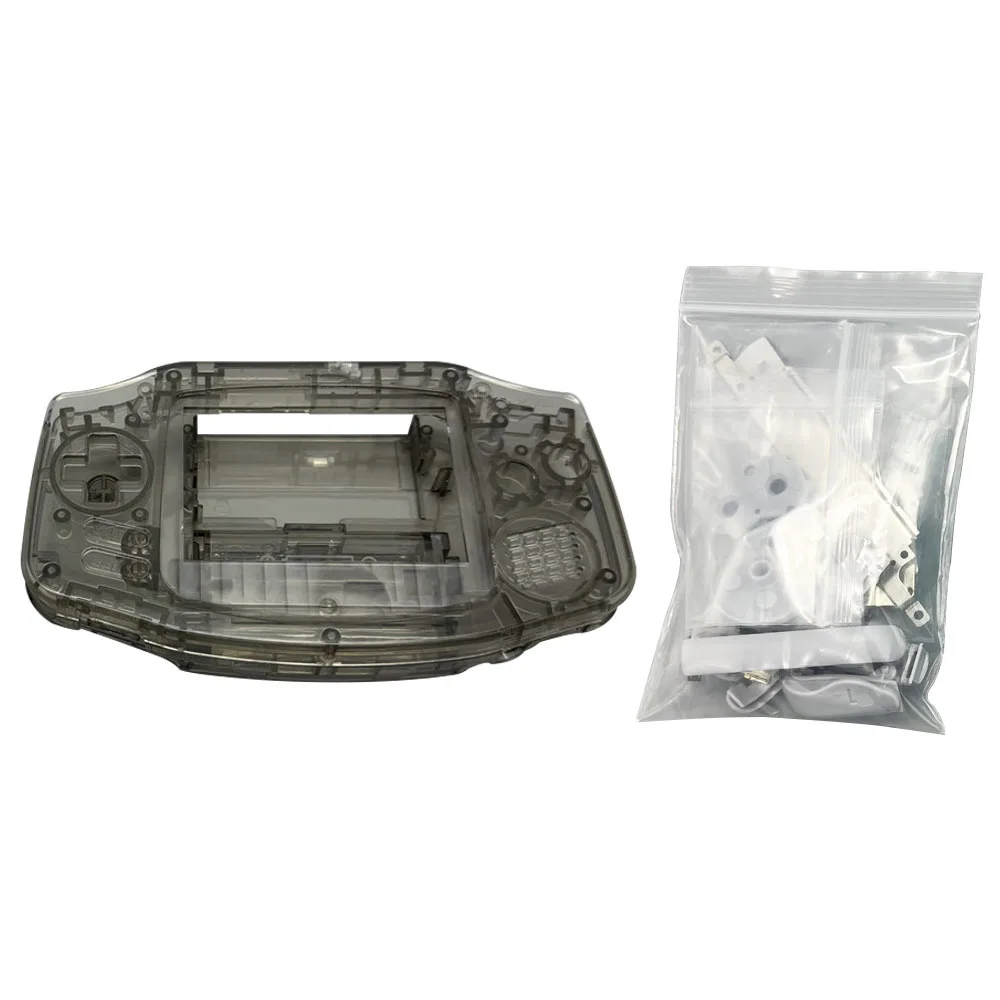 مجموعات غلاف الحجم الأصلي الجديد لشاشة GameBoy Advance GBA IPS LCD بدون عدسة شاشة زجاجية وغيرها من ملحقات وحدة التحكم في الألعاب