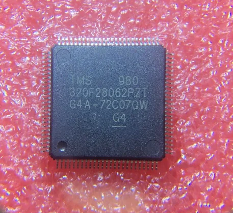 1-10pcs TMS320F28062PZT TMS320F28062PZTR TMS 320F28062PZT LQFP100 128KB Real-time Microcontroller MCU High Efficiency 32-bit CPU