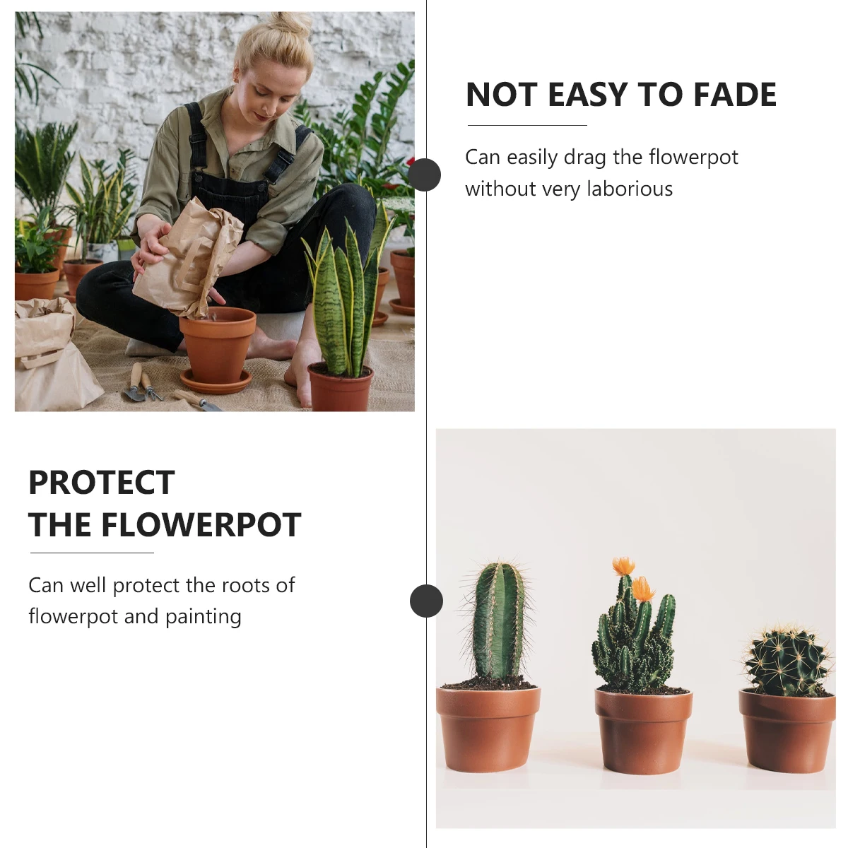 

Heavy Duty Plant Stand with Wheels Black Metal Rolling Plant Dolly for Big Flower Pots Indoor Outdoor Garden Patio Decor