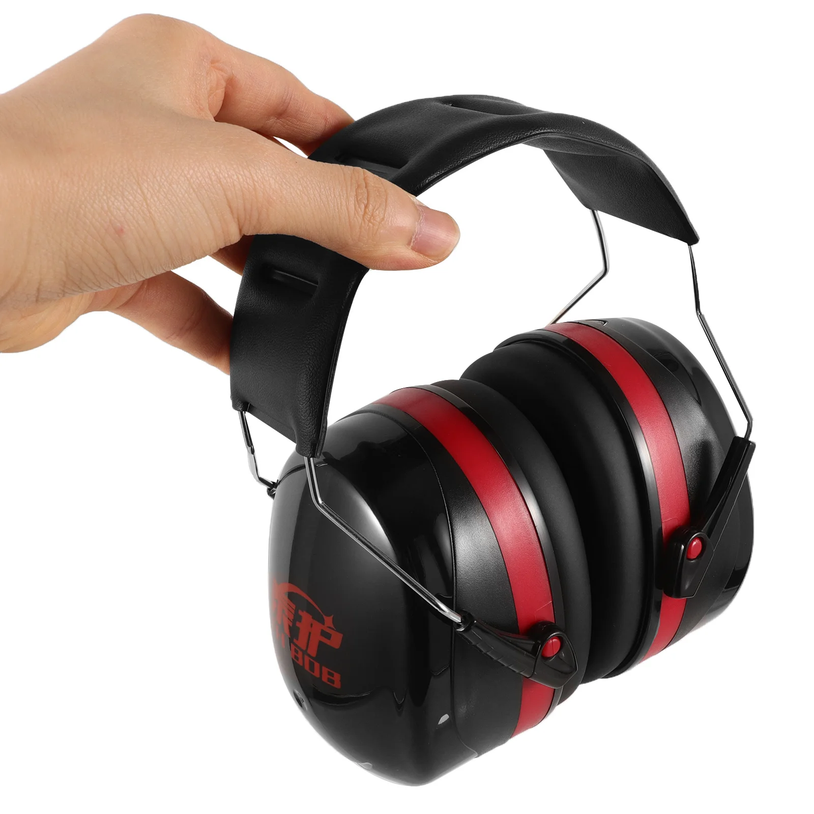 Ear Muffs For Noise Reduction High Density Sponge Padding Hearing Protection Earmuff Workshop Industry Use