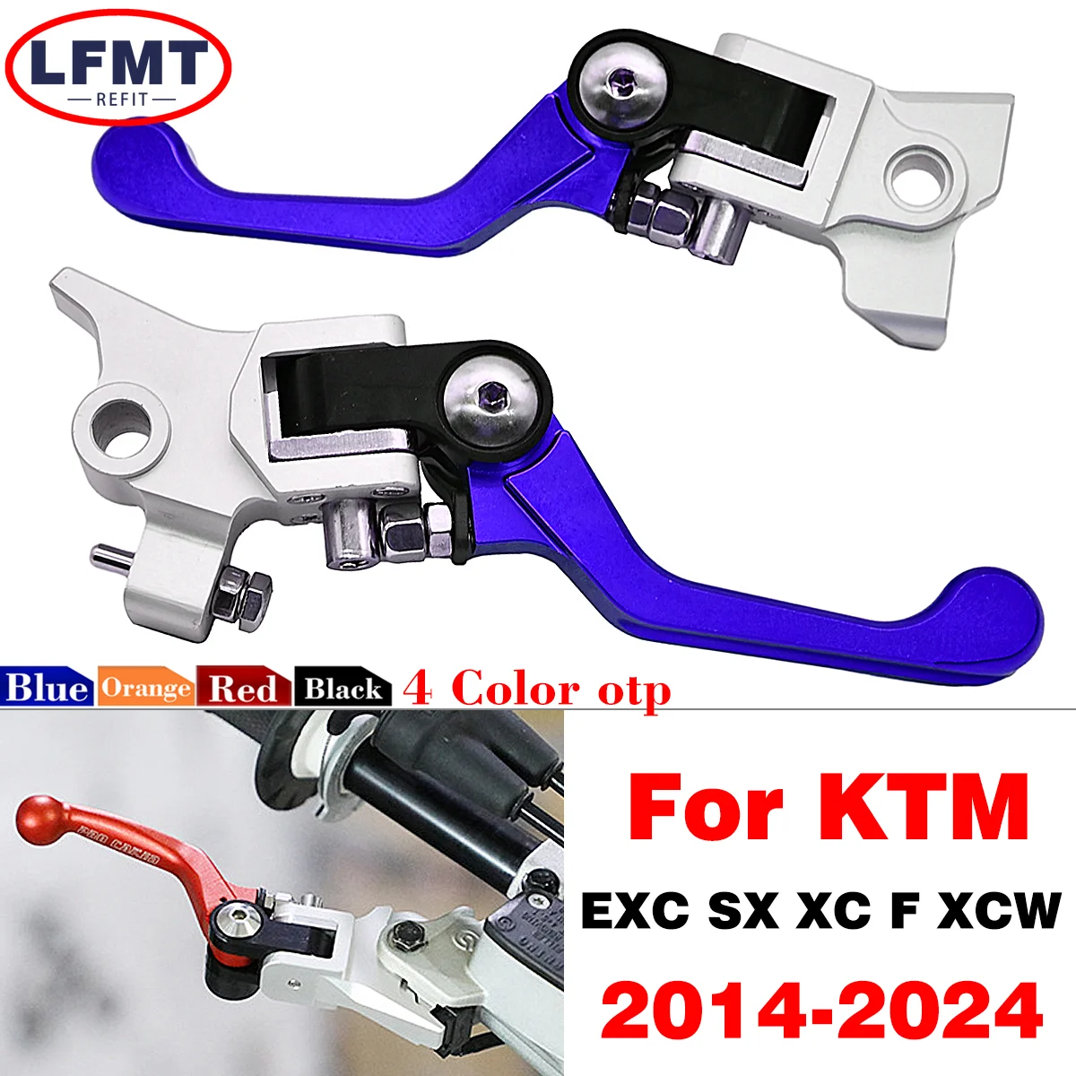 

For KTM SX SXF XC XCF XCW EXC EXCF TPI Husqvarna TE FE 125 150 250 300 350 450 500 Motorcycle CNC Clutch Brake Lever 2014-2024