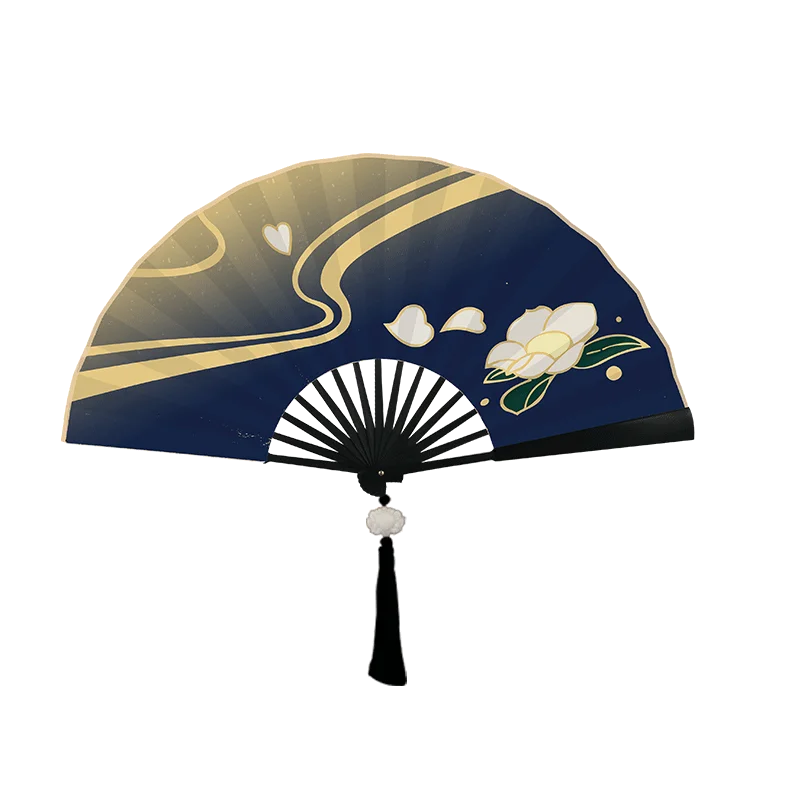 Game Genshin Impact Kamisato Ayaka Cosplay Props Fan Vrouwen Mannen Project Verlichten De Warmte Fan Party Maskerade Accessoires Geschenken