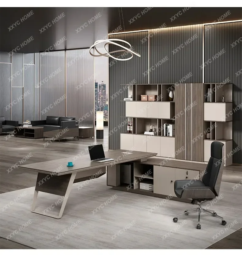 

A style Simple Modern Boss Desk Supervisor Manager Desk Office Furniture ss 8617