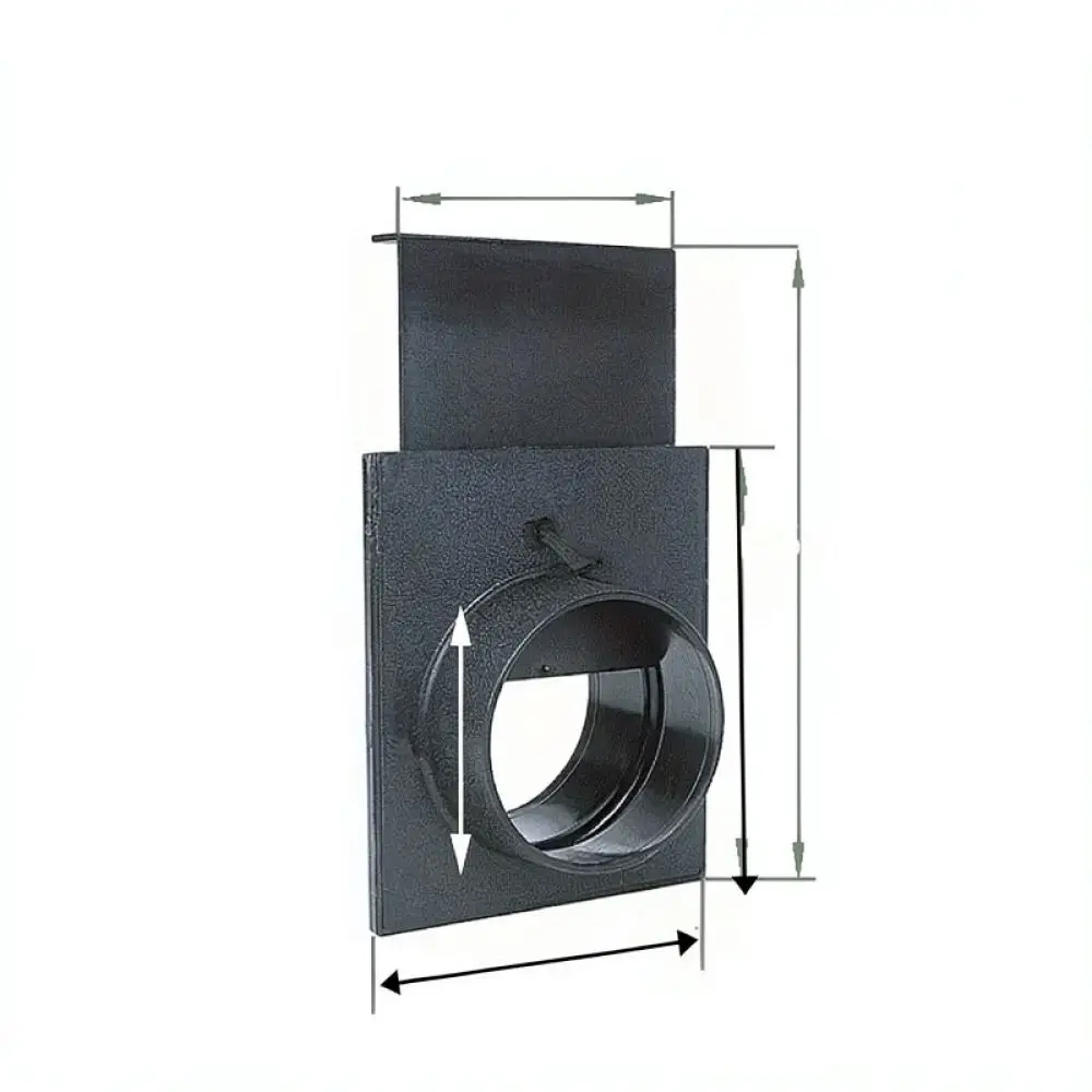 100mm Dust Collector Connector Woodworking Vacuum Hose Adapter Industry Ventilation Fitting Pipe Attachment Dust Extraction