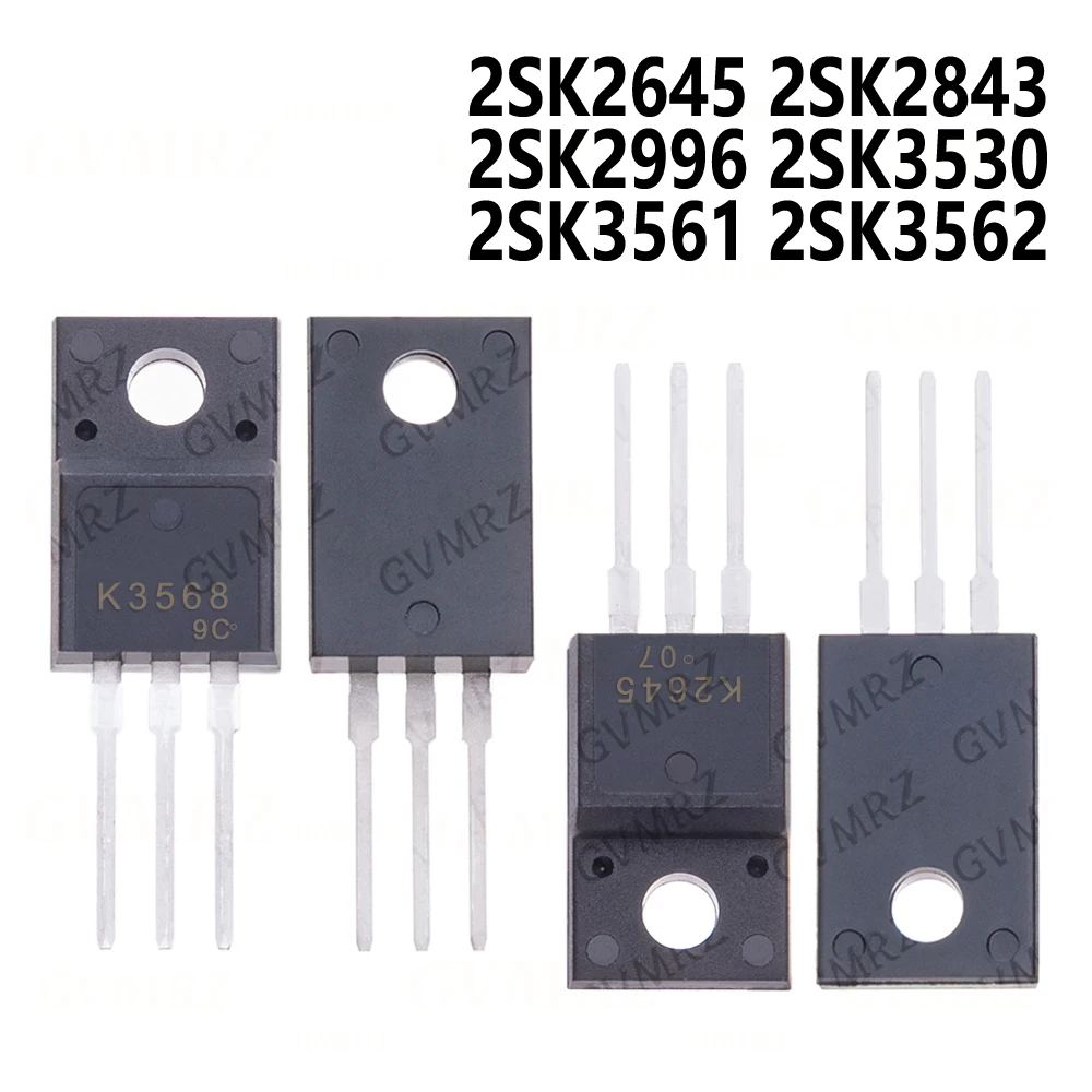 10PCS 2SK2645 2SK2843 2SK2996 2SK3530 2SK3561 2SK3562 2SK3566 2SK3567 2SK3568 2SK3569 2SK3667 2SK3679 TO-220
