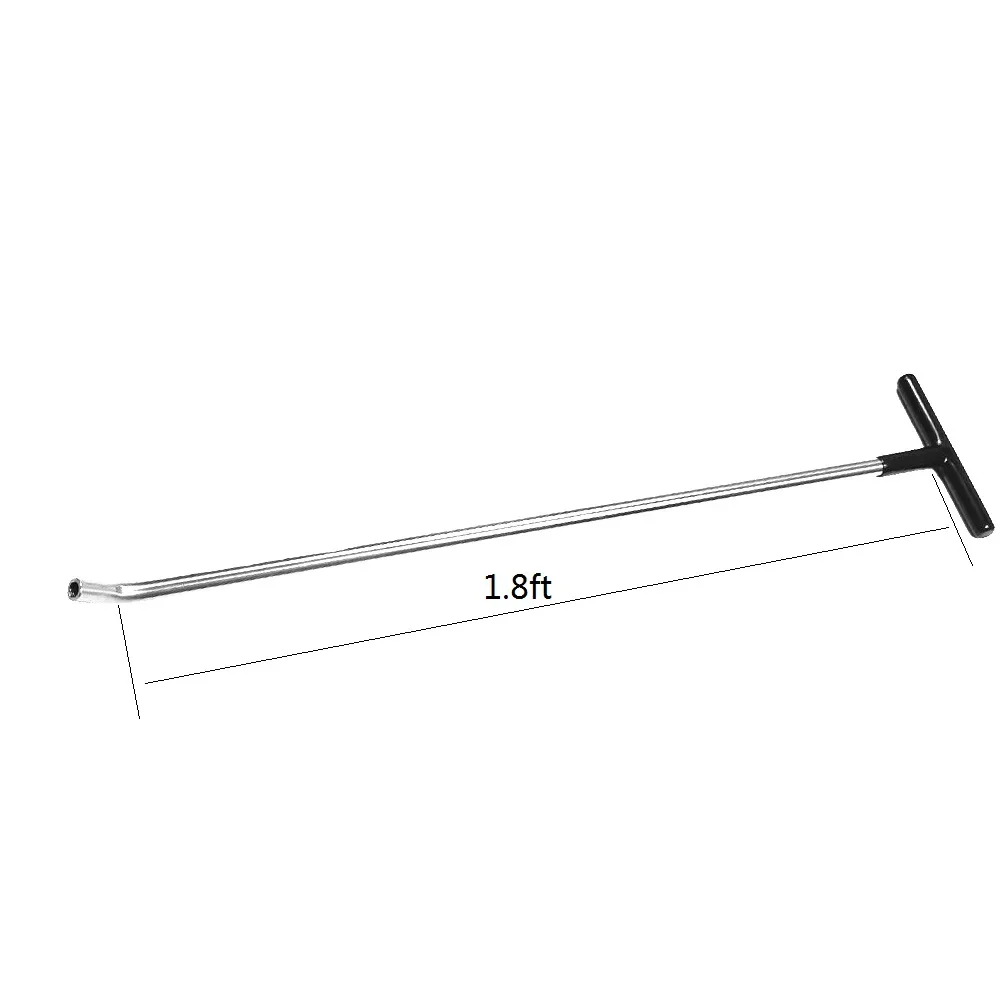 Strumenti di servizio per la riparazione di ammaccature senza vernice Aste per rimozione ammaccature Strumenti Kit di riparazione ammaccature Asta Coda di balena Rubinetto con testa sostituibile