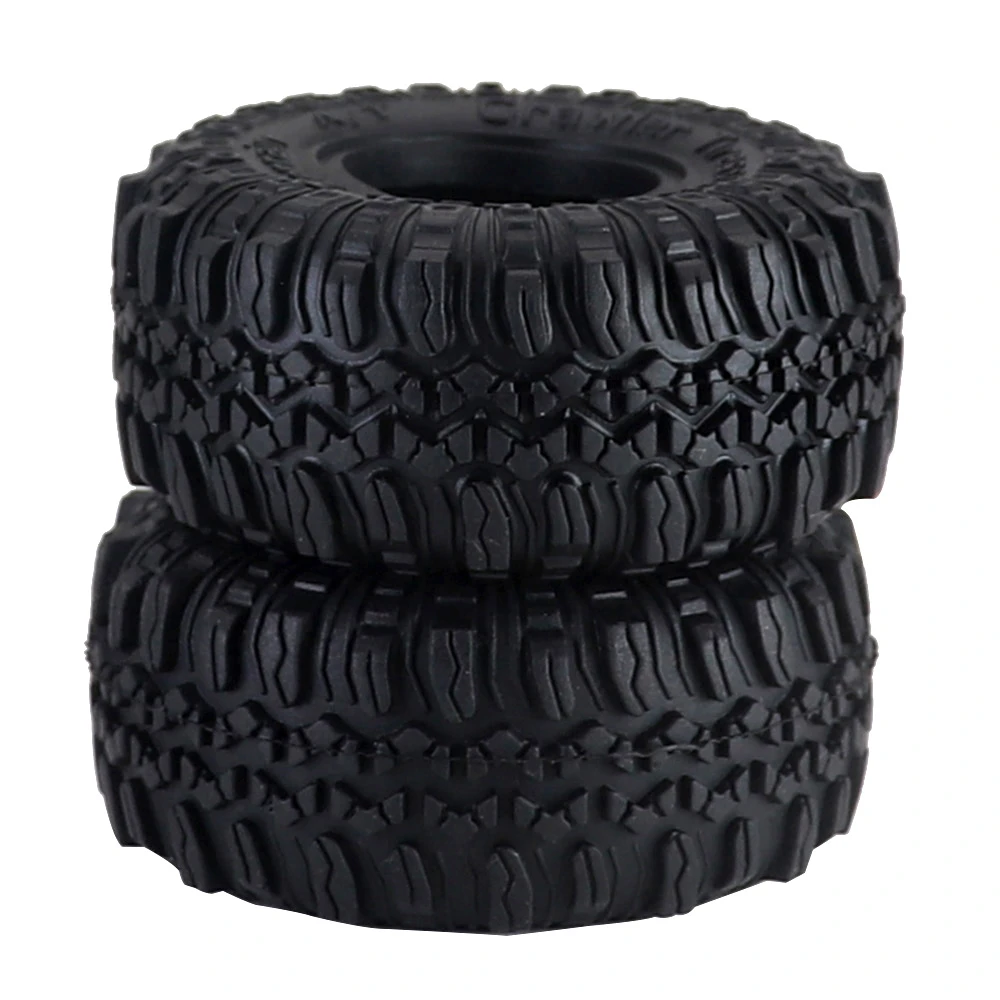 1.0 นิ้วยาง 57x25 มม.1/24 Rc Crawler รถบรรทุกรถสําหรับ Fms Fcx24 Axial Scx24 Axi00001 Axi00002 Gladiator 1/18 Traxxas Trx4m