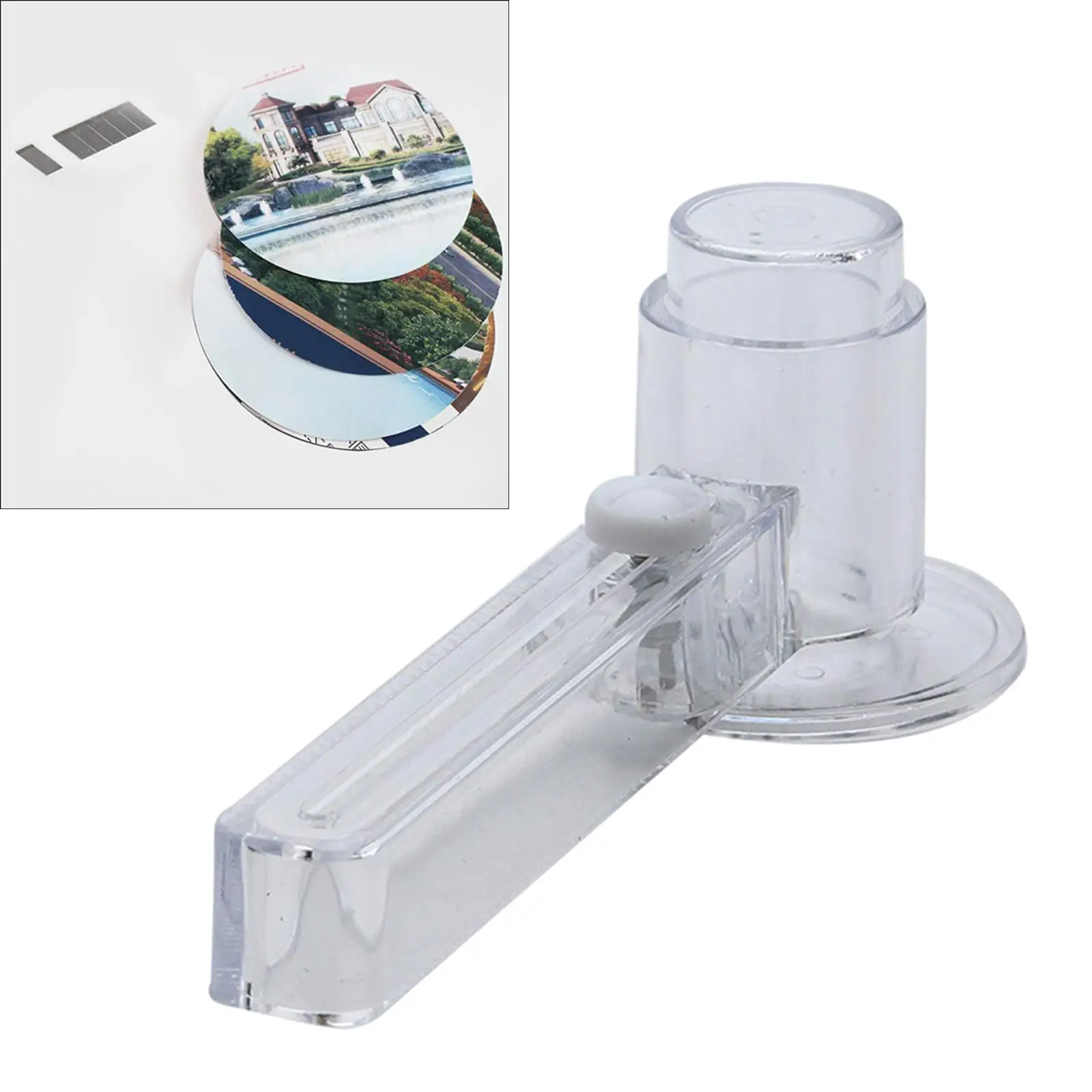 Round Badge Maker Circle Cutter for DIY Cardboard Accessories Crafts Materials and Art Supplies view 3