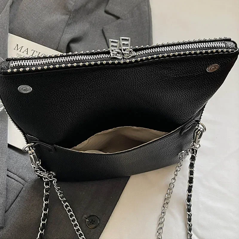 Bolso de hombro y bandolera de moda 2026, bolso cuadrado pequeño con alas para mujer, monedero pequeño y bonito, bolso de mano versátil y elegante