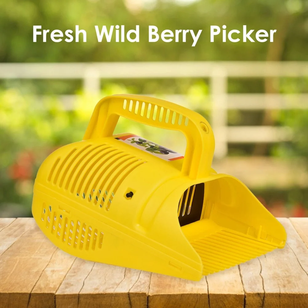 Blueberry Picker with Comb Multifunctional Portable Blueberry Picker with Comb-Shaped Rake Farm Hand Tool for Harvesting Fruits