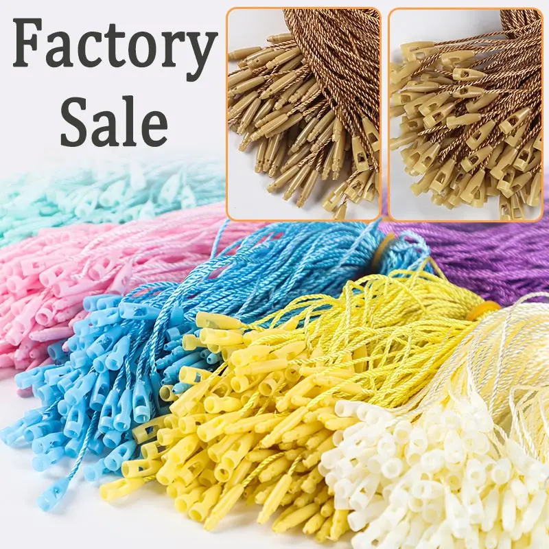 أسود أبيض علامة تعليق سلسلة المفاجئة قفل حلقة دبوس السحابة هوك التعادل للملابس شارة السعر Hhanging 20 سنتيمتر 7.8 بوصة 100-1000 قطعة