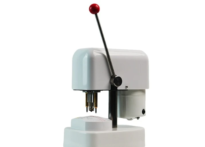 TH-100 three-eye punching machine, small glass punching machine, special drilling machine for spectacle lenses