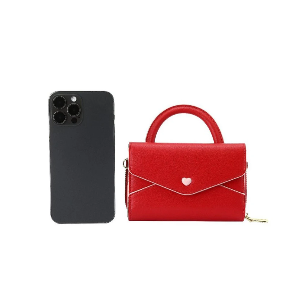 

Korean Style Versatile Women's Mini Shoulder Bag Daily Commuting Detachable Strap Multi-Card Short Handbag Crossbody Bags