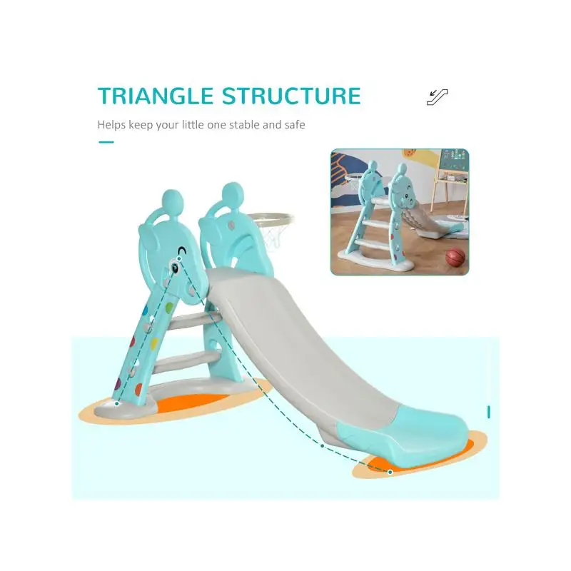 Toddler Small Slide for Kids - Indoor/Outdoor Fun Play Equipment