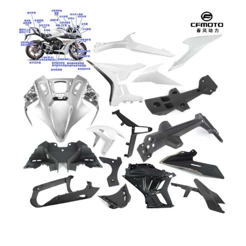 

For CFMOTO 450SRS CF400-9 Model 24 Fender/Fast Wing/Mountain Top Table/Decorative Cover Locomotive Body Accessories