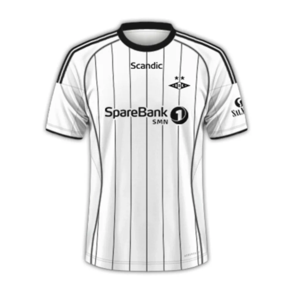 25-26 Rosenborg BK Home/Away قمصان كرة القدم تي شيرت ثلاثية الأبعاد مطبوعة قصيرة الأكمام تي شيرت رياضي نفسها للبالغين والأطفال #1
