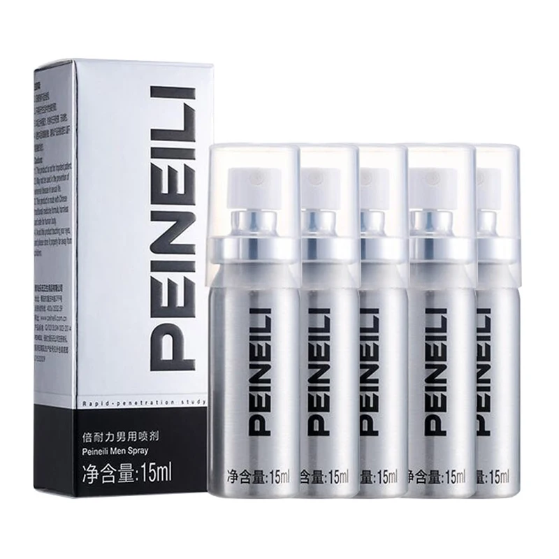 3PCS Peineili Sex Delay Spray for Men Male External Use Anti Premature Ejaculation Prolong 60 Minutes SEX Penis Enlargement Toys