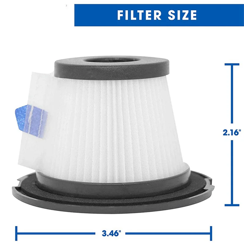 عبوة A005-6 فلتر HEPA بديل متوافق مع مكنسة MOOSOO K17 اللاسلكية