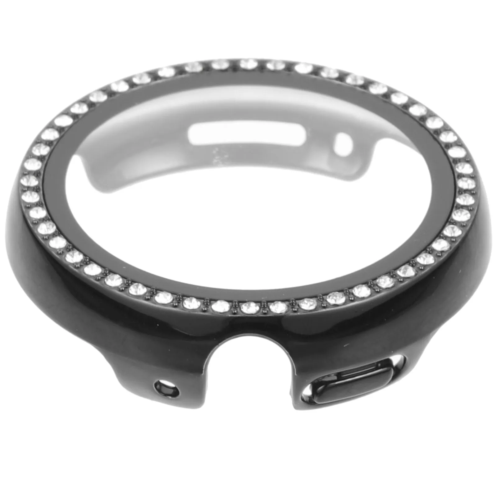 

Fashionable Rhinestone Watch Screen Protector Compatible Watch Curved Edge Smartwatch Cover