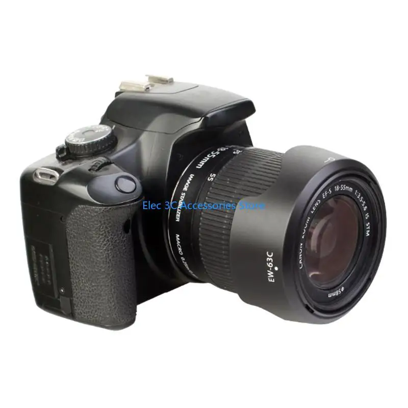 Y51A EW63C 100d Camera Lens Hood shade for EF-S 18-55mm f/3.5-5.6 IS for Lens