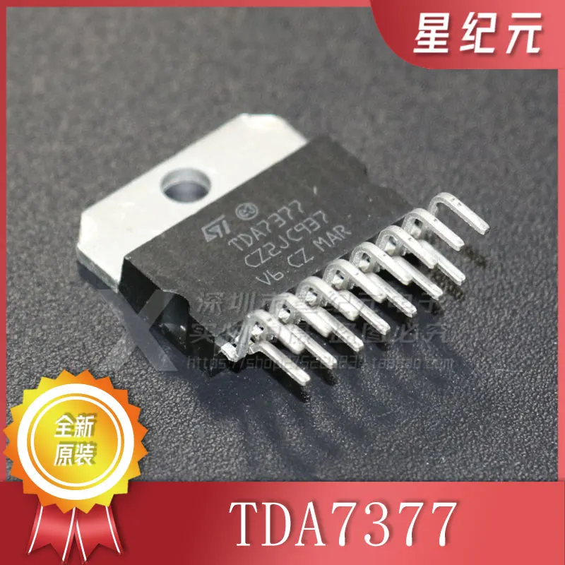 1 Piece Brand-new Original TDA7377 In-line ZIP-15 Car Radio Power Amplifier, Audio Amplifier IC IN STOCK