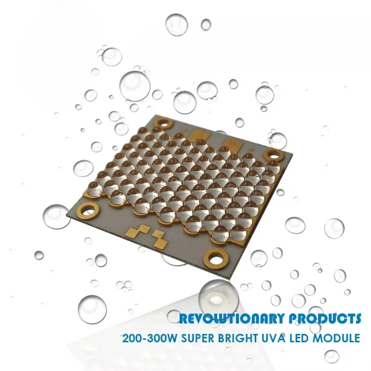 High Power 200w 35*35mm 365nm 385nm 395nm 38-48v Uva Led