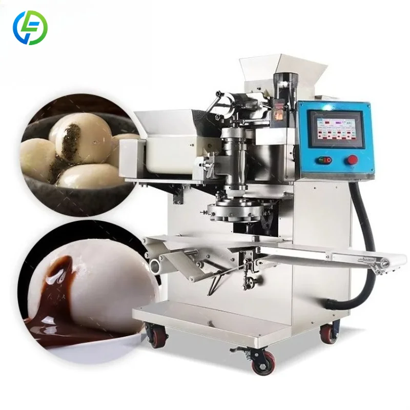 Customized Glutinous Filled Rice Ball Machine Mochi Japanese Mochi Kacang Making Machine Glutinous Rice Ball Filling Machine