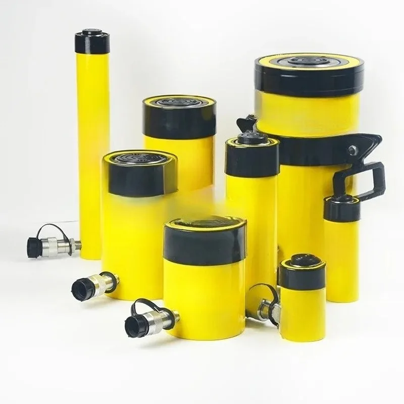 High Quality  Series Spring Return Single Acting Hydraulic Cylinder Jack Ram