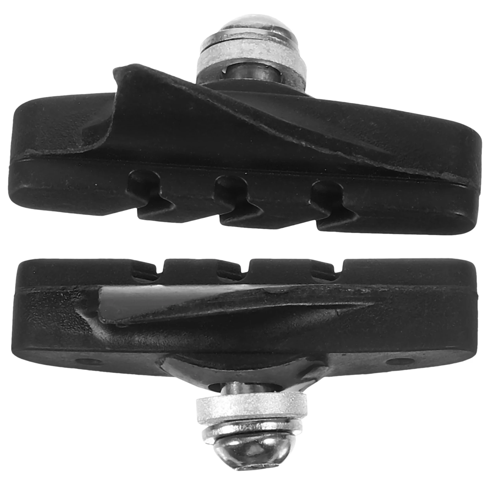 

2pcs Road Brake Blocks Pads for Bicycle Durable Rubber Non-slip Noise Reduction Braking Power Squeal Free Rim
